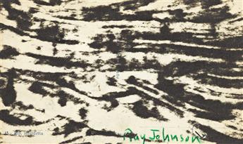 RAY JOHNSON (1927-1995) Untitled.